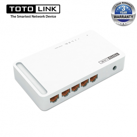 Totolink S505 5-Port 10/100Mbps Desktop Switch