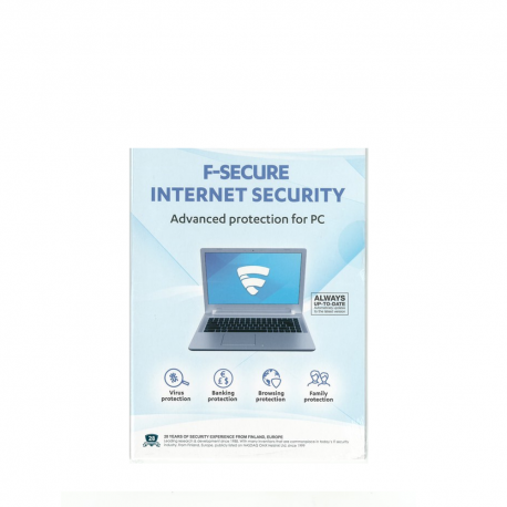F-Secure Internet Security 1 User 3 Years