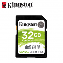 Kingston Canvas Select Plus SDS2 Class 10 SDHC/SDXC UHS-I SD Card