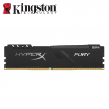 Kingston Hyper X Fury 4GB/8GB/16GB 2400MHz DDR4 CL15 DIMM Ram Black