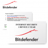 Bitdefender Internet Security 1 User 1 Year - E-Card