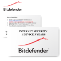 Bitdefender Internet Security 1 Device 3 Years - E-Card