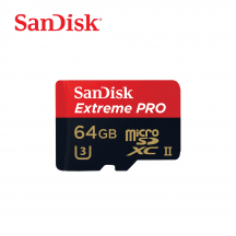 SanDisk Extreme Pro Class 10 U3 microSD UHS-II Memory Card (275MB/S)