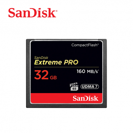 SanDisk Extreme Pro CompactFlash Memory Card (160MB/S)