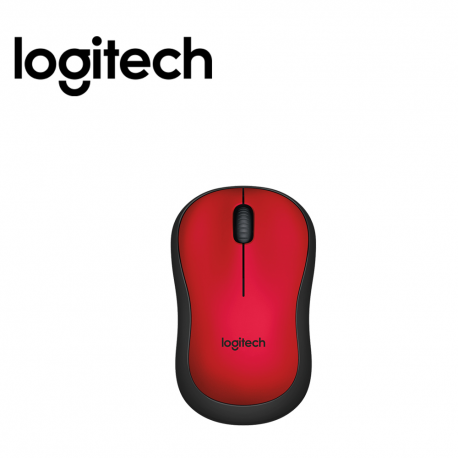 LOGITECH M221 WIRELESS USB MOUSE (910-004884) - RED