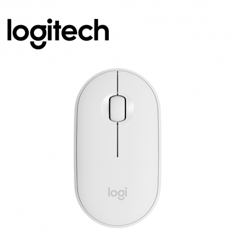 Logitech M350 Pebble White MOUSE - 910-005600
