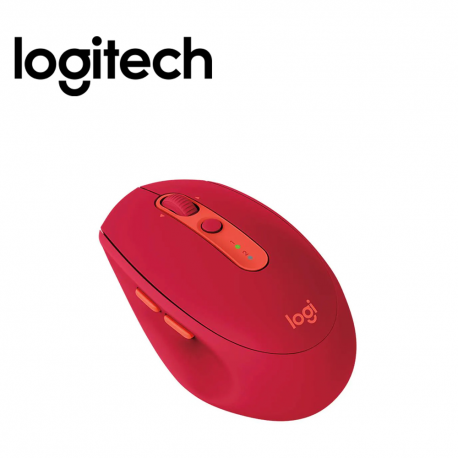 Logitech M590 Multi-Device Silence Wireless Mouse(910-005205) - RUBY