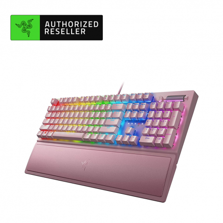 Razer Blackwidow V3 Gaming Keyboard Quartz Pink - Green Switch