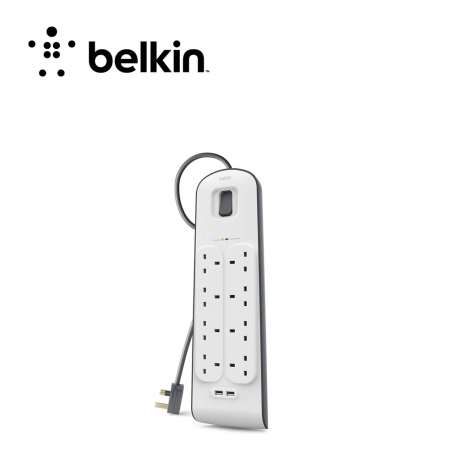 Belkin 2.4 Amp Usb Charging 8-Outlet Surge Protection Strip
