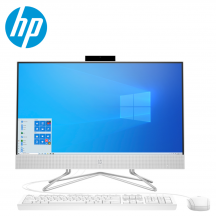 HP 24-df0010d 23.8'' FHD All-In-One Desktop PC Snow White ( Pentium J5040, 4GB, 256GB SSD, Intel, W10 )