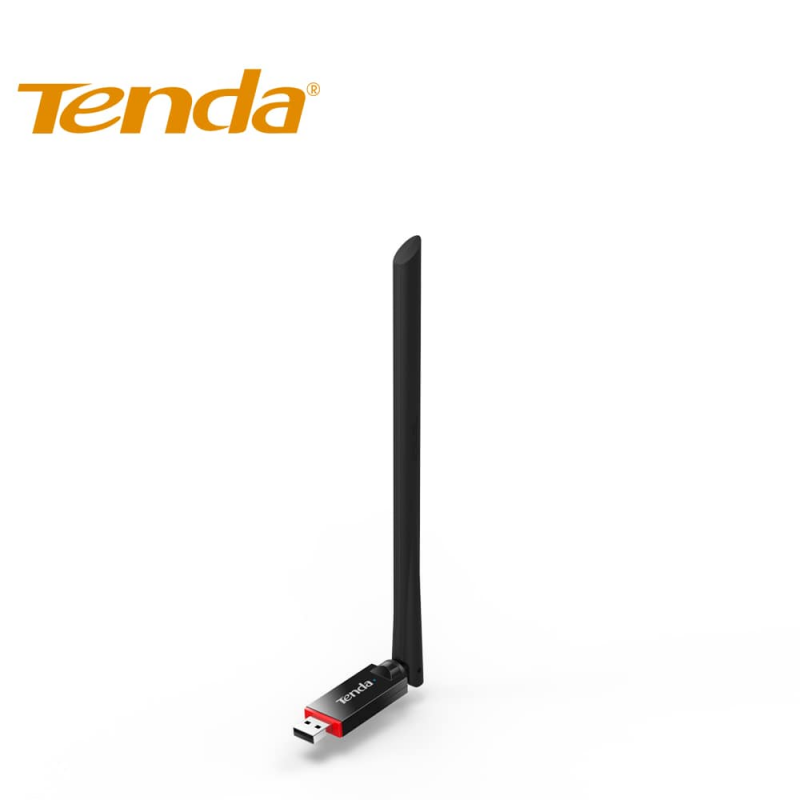 Tenda U6 Adaptateur WiFi USB sans fil portable 300 Mbps Récepteur exte