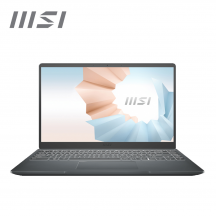 MSI Modern 14 B10MW-442 14" FHD Laptop Carbon Grey ( i3-10110U, 4GB, 256GB SSD, Intel, W10 )