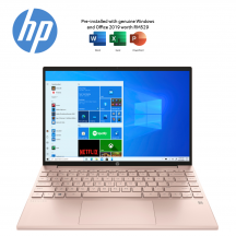 HP Pavilion Aero 13-be0044AU 13.3" WQXGA Rose Gold Light Laptop ( Ryzen 5 5600U, 8GB, 512GB SSD, W10, HS )