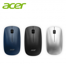 Acer Thin N Light Wireless USB Optical Mouse AMR020 ( Black , Silver, Blue )