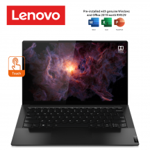 Lenovo Yoga Slim 9 14ITL5 82D1001VMJ 14'' 4K UHD Laptop Black ( i7-1165G7, 16GB, 1TB SSD, Iris Xe, W10, HS )