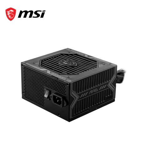 MSI MAG A650BN Non Modular Power Supply Unit PSU 550W/650W with 80+ Bronze Certified