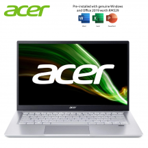 Acer Swift 3 SF314-511-51YL 14'' FHD Laptop Pure Silver ( i5-1135G7, 8GB, 512GB SSD, Intel, W10 )