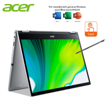 Acer Spin 3 SP313-51N-78MA 13.3'' WQXGA 2-in-1 Touch Laptop Pure Silver ( i7-1165G7, 16GB, 512GB SSD, Intel, W11 )