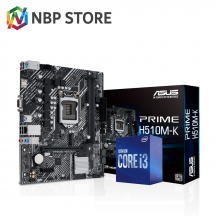 [DIY Special Bundle] Intel Core i3 10100 Processor + Asus Prime H510M-K Motherboard