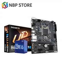 [DIY Special Bundle] Intel Core i5 10400F Processor + Gigabyte H410M H V3 Motherboard