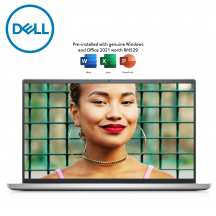 Dell Inspiron 15 Plus 7510-8085-3050Ti-W11 15.6'' FHD Laptop Silver ( i7-11800H, 8GB, 512GB SSD, RTX 3050Ti 4GB, W11, HS )