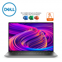 Dell XPS 15 9510 801614G-W11 15.6'' OLED 3.5K Touch Laptop Silver ( i7-11800H, 16GB, 51TB SSD, RTX3050Ti 4GB, W11, HS )