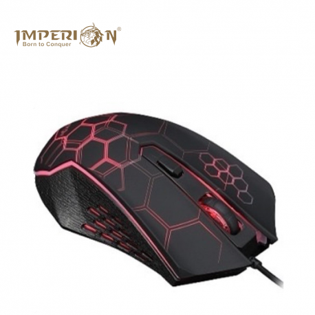 Imperion M420 Crossbow RGB Gaming Mouse ( 6 RGB colors , Omron 10 million switch , 6 Programable Keys , 6400 DPI )