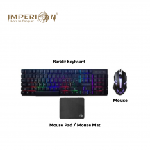 Imperion SOLDIER ARM GC-203 Gaming Backlight Keyboard With Mouse And Mousepad