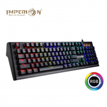 Imperion Slingshot KG-321 Wired Mechanical Keyboard ( Blue Switch, 7 Colours LED )