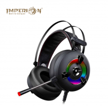 Imperion HS-G46 Steel Professional Gaming Headset ( RGB LED, Volume Control, USB Port )
