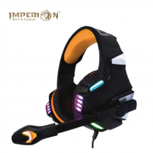 Imperion HS-G70R Galaxian 7.1 Surround-Sound Gaming Headset with Omnidirectional Microphone