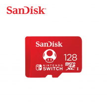 SanDisk Nintendo-Licensed SDXC UHS-I C10/U3 MicroSD Card (100MB/s)