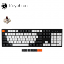 Keychron C2 Full-Size Wired RGB Mechanical Keyboard - Gateron Brown