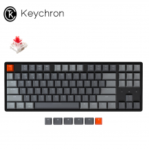 Keychron K8 Wireless RGB Aluminum Hot-Swap Mechanical Keyboard - Gateron Red
