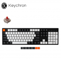 Keychron C2 Full-Size Wired RGB Mechanical Keyboard - Gateron Red