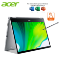 Acer Spin 3 SP313-51N-50QS 13.3'' WQXGA 2K 2-in-1 Touch Laptop Pure Silver ( i5-1135G7, 8GB, 512GB SSD, Intel, W11, HS )