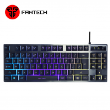 Fantech K613 Professional USB Game Backlit Keyboard 87-Key Wired Membrane Gaming Keyboard