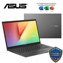 Asus VivoBook 14 K413E-AEB252TS 14'' FHD Laptop Indie Black ( i5-1135G7, 8GB, 512GB SSD, Intel, W10, HS )