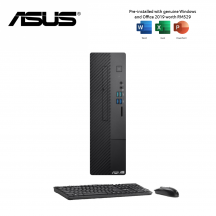 Asus S500SC-310105003TS SFF Desktop PC ( i3-10105, 4GB, 256GB SSD, Intel, W10, HS )