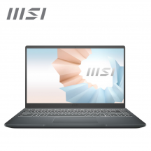 MSI Modern 14 B4MW-291 14'' FHD Laptop Carbon Gray ( Ryzen 3 4300U, 8GB, 256GB SSD, ATI, W10 )