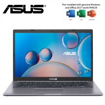 Asus Laptop 14 A416E-AEK1250WS 14'' Laptop Slate Grey ( i3-1115G4, 4GB, 512GB SSD, Intel, W11, HS )