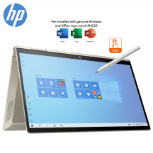 HP ENVY x360 13-bd0508TU 13.3'' OLED Touch 2-in-1 Laptop Pale Gold ( i5-1135G7, 8GB, 512GB SSD, Intel, W11, HS )