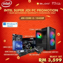 [INTEL SUPER JOI PC] Intel Core i5 10400F GTX1660 Super DIY Desktop PC Set - Suitable for Student / Basic Work / Medium Gaming