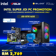 [INTEL SUPER JOI PC] Intel Core i5 11400F GTX1650 DIY Desktop PC Set POWERED BY ASUS