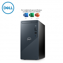 Dell Inspiron Compact 3910-2182SG-W11 Tower Desktop PC ( i3-12100, 8GB, 256GB SSD, Intel, W11, HS )