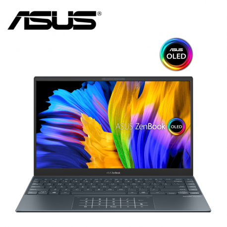 Asus ZenBook 13 X325E-AKG706WS 13.3'' OLED FHD Laptop Pine Grey ( i5-1135G7, 8GB, 512GB SSD, Intel, W11, HS )