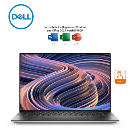 Dell XPS 15 9520-701614G-UHD+ 15.6'' UHD+ Touch Laptop Silver ( i7-12700H, 16GB, 1TB SSD, RTX3050Ti 4GB, W11, HS )