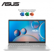 Asus Laptop 14 M415D-AEK933WS 14'' FHD Laptop Transparent Silver ( Ryzen 3 3250U, 4GB, 256GB SSD, ATI, W11, HS )