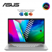 Asus Vivobook Pro 14X OLED 14" 2.8K N7400P-CKM191WS Laptop ( i5-11300H, 16GB, 512GB SSD, RTX3050 4GB, W11, HS )