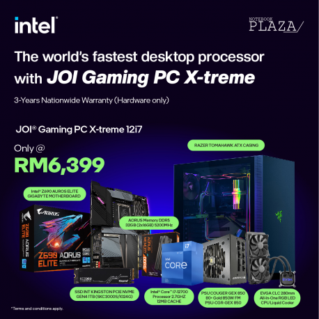 [JOI Gaming PC X-treme] Intel Core I7 12700 DDR5 DIY Gaming Desktop PC - Set 2